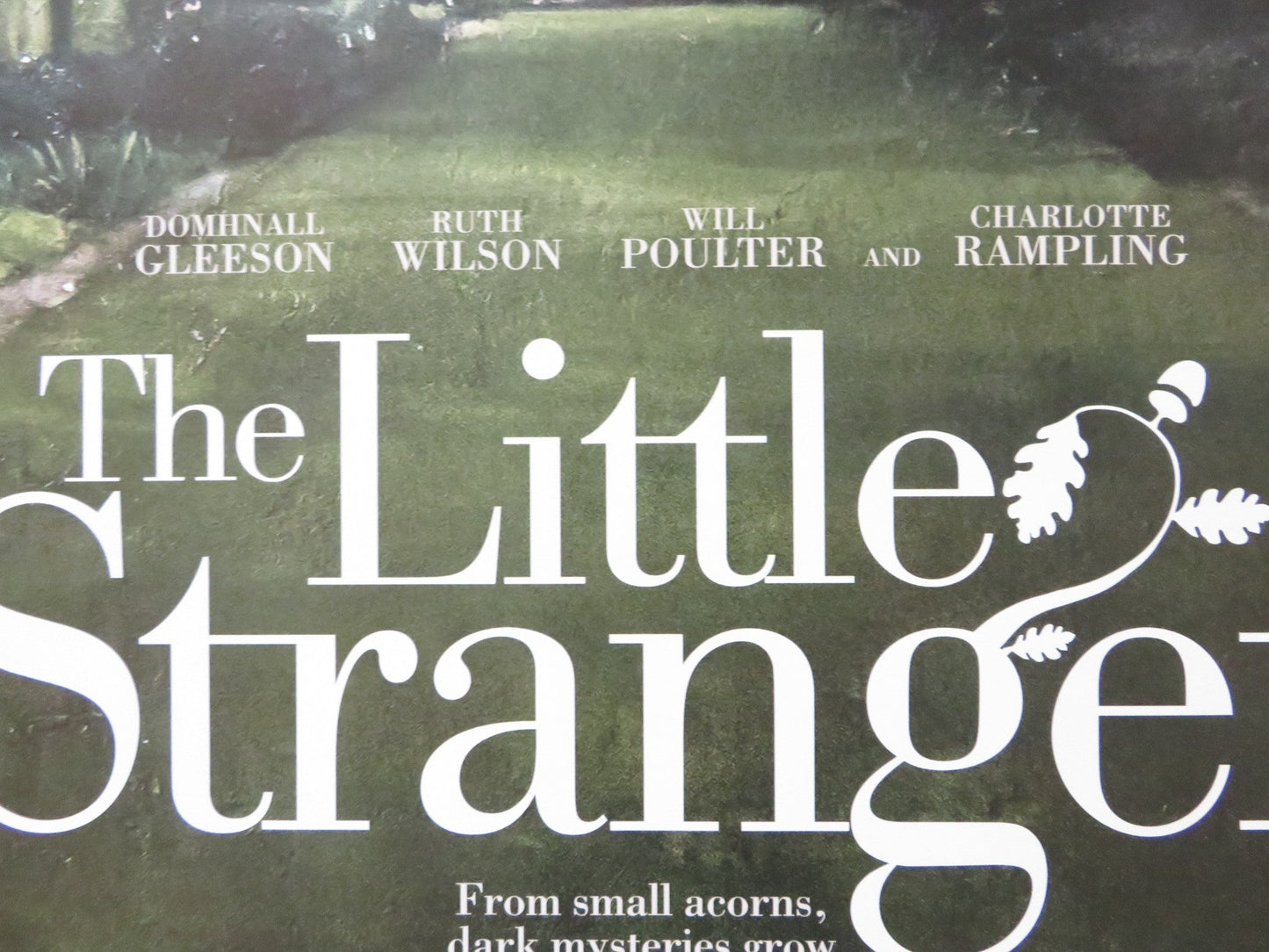 THE LITTLE STRANGER UK QUAD ROLLED POSTER DOMHNALL GLEESON WILL POULTER 2018 Rendezvous Cinema Movie posters