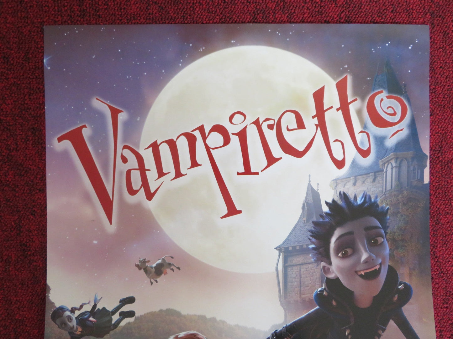 THE LITTLE VAMPIRE 3D ITALIAN LOCANDINA POSTER JIM CARTER AMY SAVILLE 2017 Rendezvous Cinema Movie posters