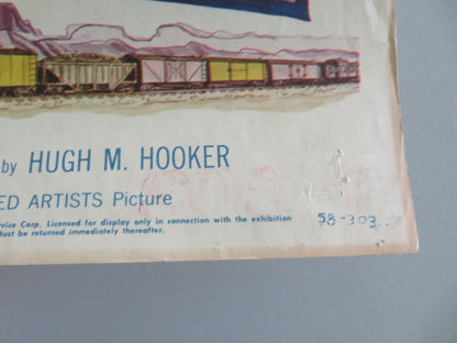 The Littlest Hobo US Insert Poster Buddy Joe Hooker Wendy Stuart 1958 Movie posters