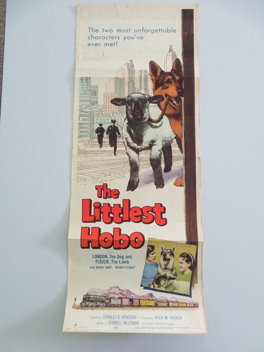 The Littlest Hobo US Insert Poster Buddy Joe Hooker Wendy Stuart 1958 Movie posters
