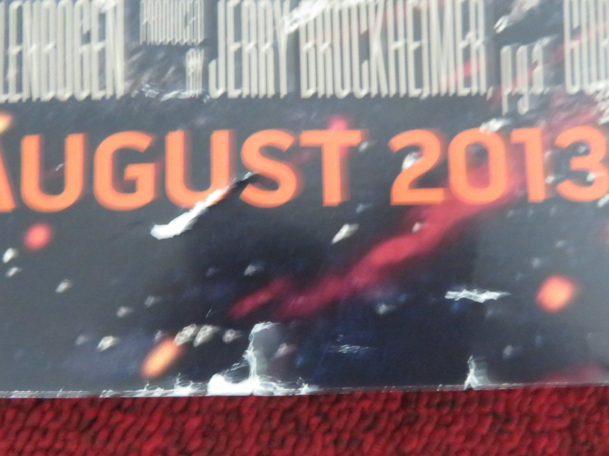 THE LONE RANGER - B UK QUAD ROLLED POSTER JOHNNY DEPP ARMIE HAMMER 2013 Movie posters