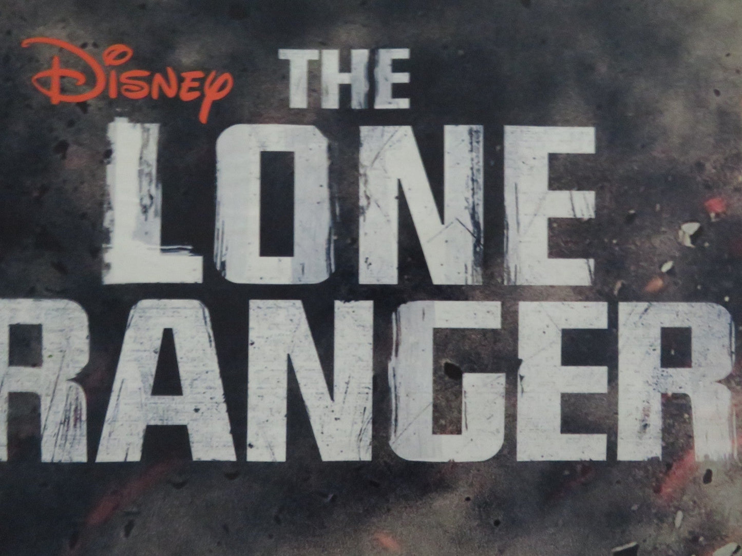 THE LONE RANGER - B UK QUAD ROLLED POSTER JOHNNY DEPP ARMIE HAMMER 2013 Movie posters