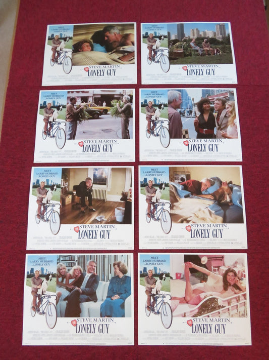 THE LONELY GUY US LOBBY CARD FULL SET STEVE MARTIN CHARLES GRODIN 1984 Rendezvous Cinema Movie posters
