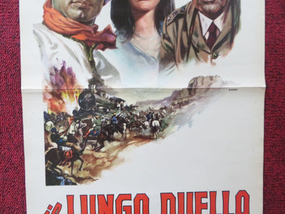 THE LONG DUEL ITALIAN LOCANDINA POSTER YUL BRYNNER TREVOR HOWARD 1967 Rendezvous Cinema Movie posters