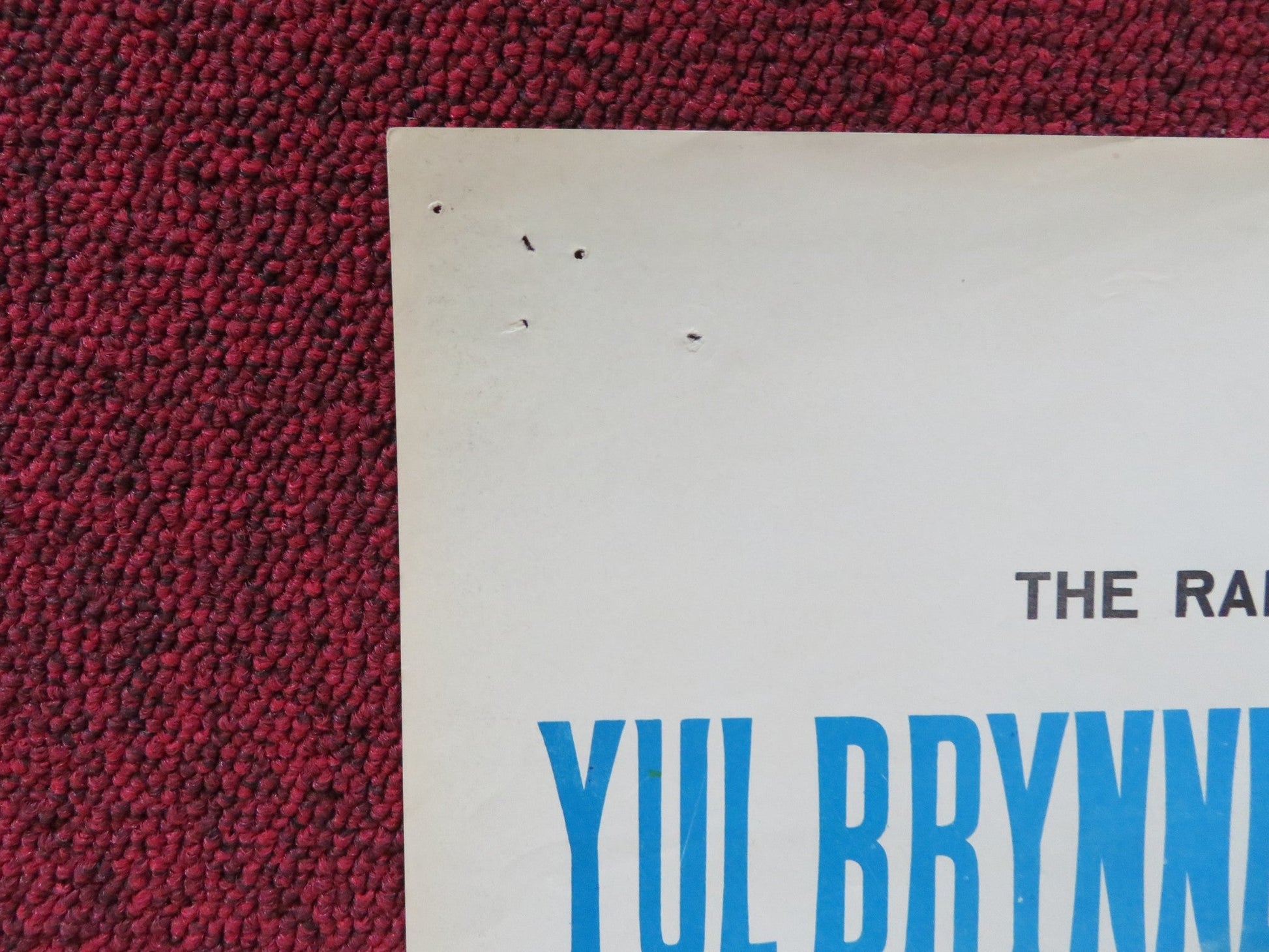 THE LONG DUEL ITALIAN LOCANDINA POSTER YUL BRYNNER TREVOR HOWARD 1967 Rendezvous Cinema Movie posters