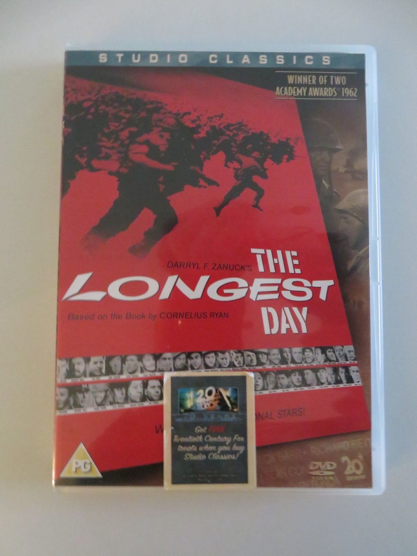 THE LONGEST DAY - B (DVD) RICHARD BURTON SEAN CONNERY 1962 REGION 2 Movie posters