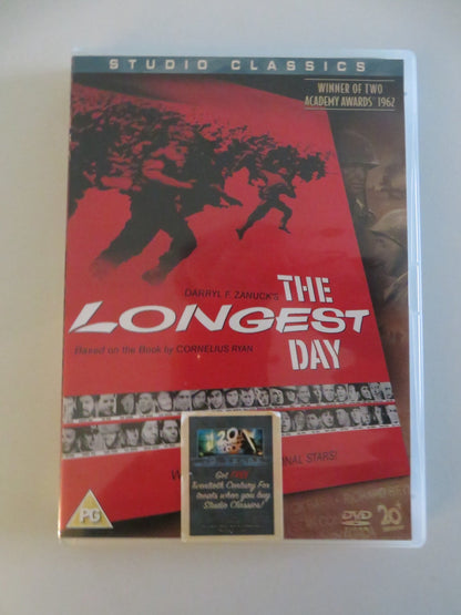 THE LONGEST DAY - B (DVD) RICHARD BURTON SEAN CONNERY 1962 REGION 2 Movie posters