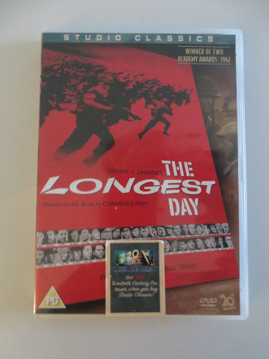 THE LONGEST DAY - B (DVD) RICHARD BURTON SEAN CONNERY 1962 REGION 2 Movie posters