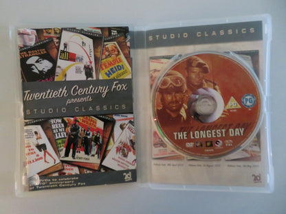 THE LONGEST DAY - B (DVD) RICHARD BURTON SEAN CONNERY 1962 REGION 2 Movie posters