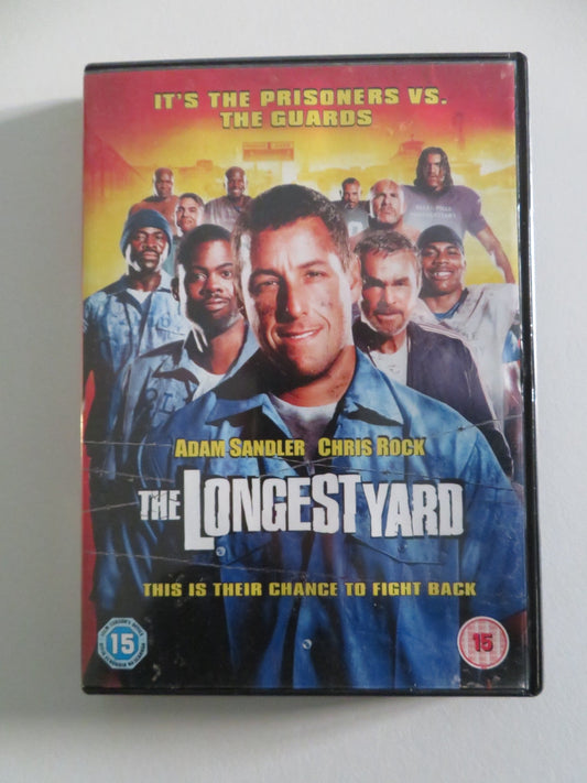 THE LONGEST YARD (DVD) ADAM SANDLER CHRIS ROCK 2005 REGION 2 Movie posters