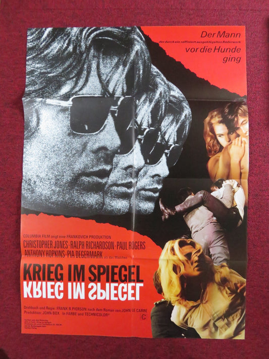 THE LOOKING GLASS WAR GERMAN A1 POSTER FOLDED CHRISTOPHER JONES 1970 Rendezvous Cinema Movie posters