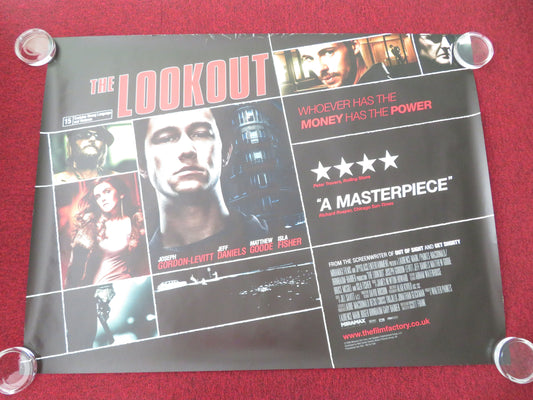 The Lookout UK Quad Rolled Poster Joseph Gordon-Levitt Jeff Daniels 2006 Movie posters