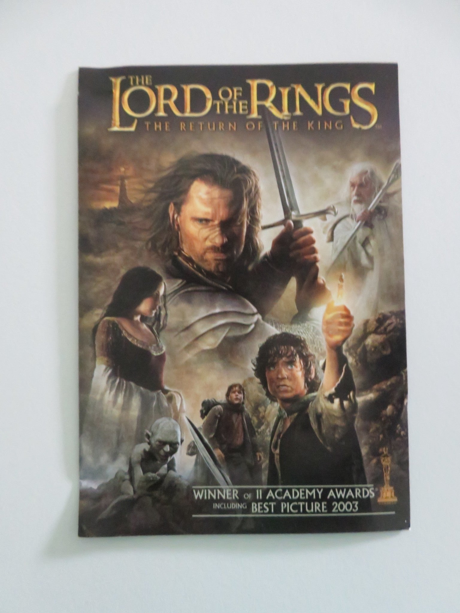 THE LORD OF THE RINGS: THE RETURN OF THE KING (DVD) SEAN ASTIN 2003 REGION 2 Movie posters