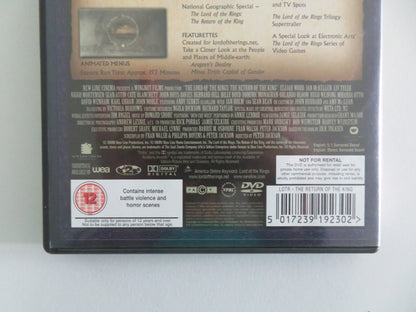 THE LORD OF THE RINGS: THE RETURN OF THE KING (DVD) SEAN ASTIN 2003 REGION 2 Movie posters