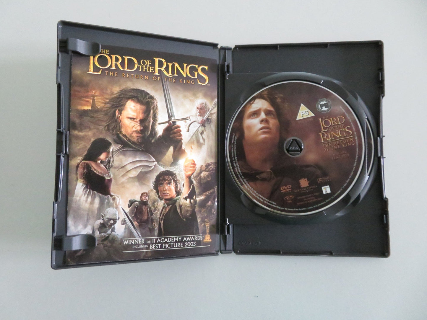 THE LORD OF THE RINGS: THE RETURN OF THE KING (DVD) SEAN ASTIN 2003 REGION 2 Movie posters