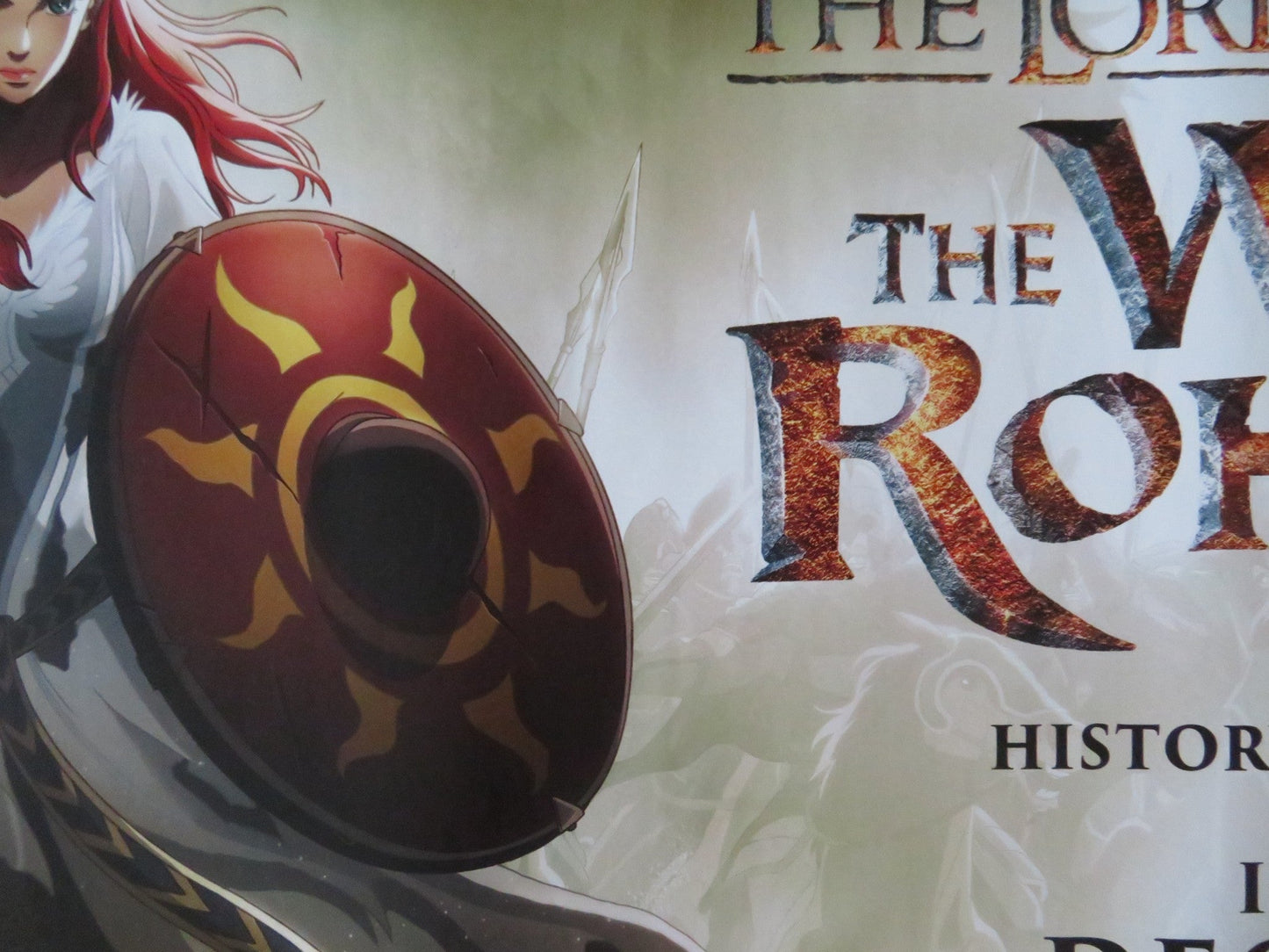THE LORD OF THE RINGS: THE WAR OF THE ROHIRRIM - A UK QUAD ROLLED POSTER 2024 Movie posters