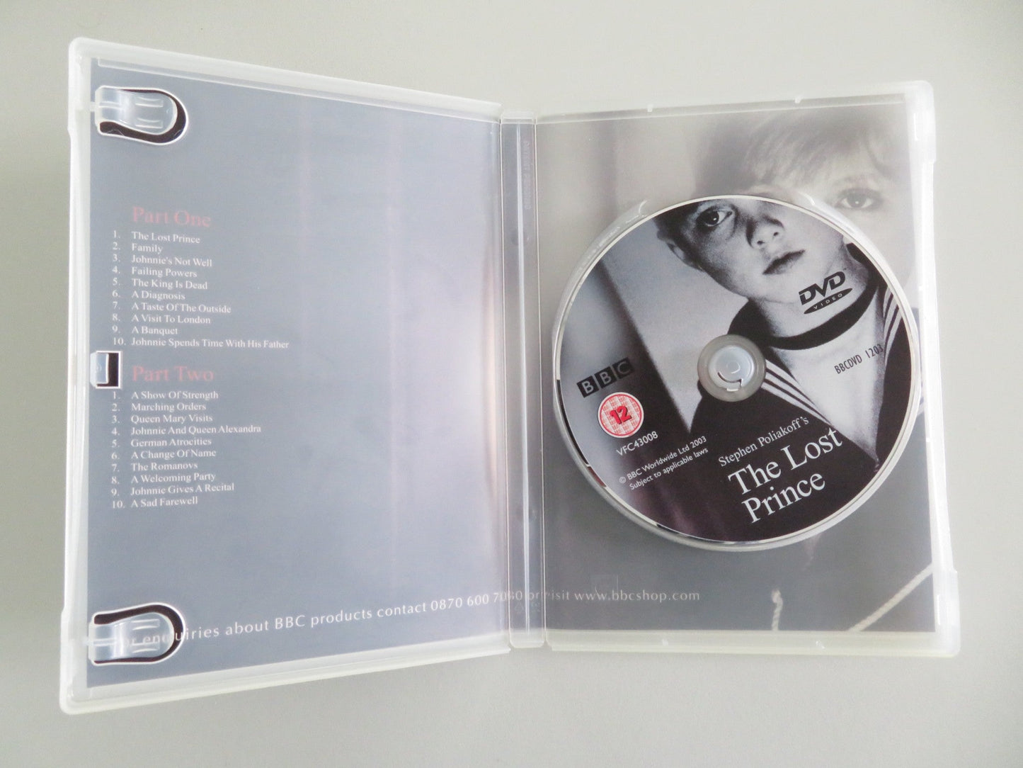 THE LOST PRINCE (DVD) GINA MCKEE TOM HOLLANDER 2003 REGION 2, 4 Movie posters