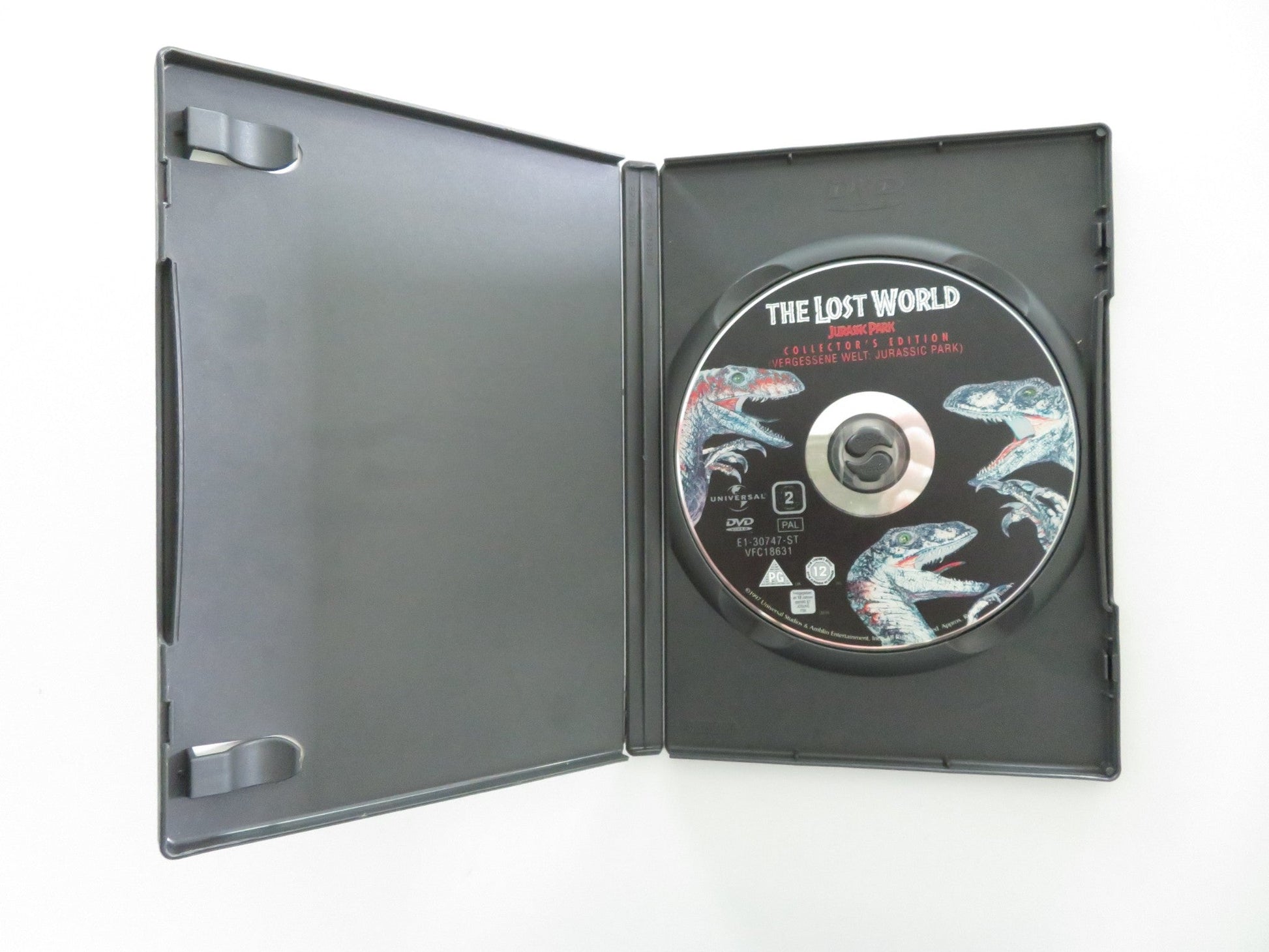 THE LOST WORLD: JURASSIC PARK (DVD) JEFF GOLDBLUM JULIANNE MOORE 1997 REGION 2 Movie posters