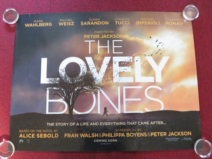 THE LOVELY BONES - B UK QUAD ROLLED POSTER SAOIRSE RONAN MARK WAHLBERG 2009 Rendezvous Cinema Movie posters