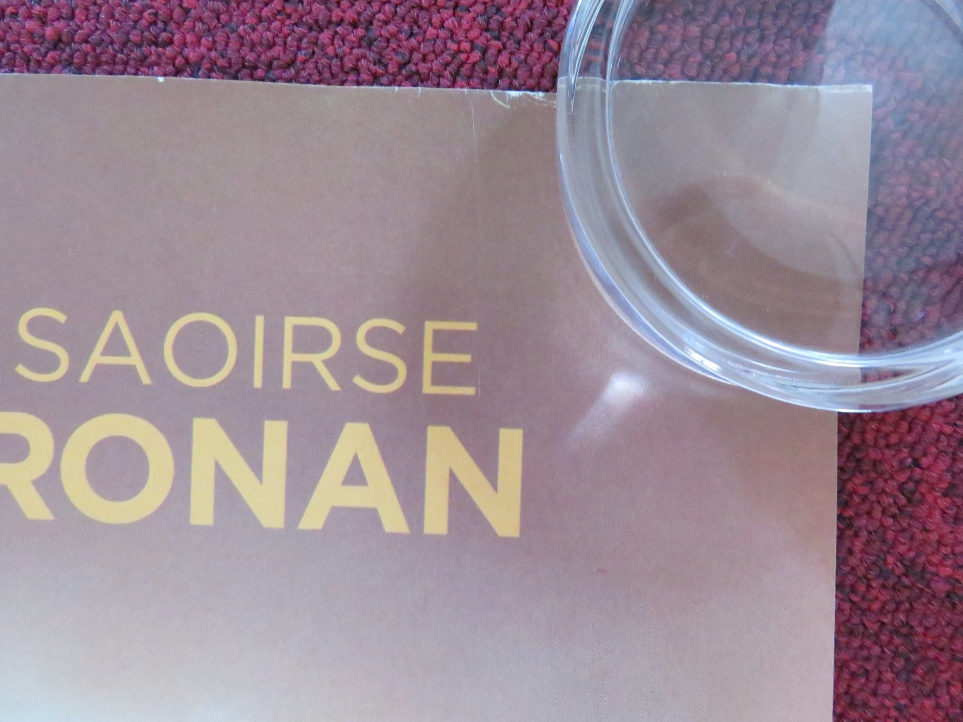 THE LOVELY BONES - B UK QUAD ROLLED POSTER SAOIRSE RONAN MARK WAHLBERG 2009 Rendezvous Cinema Movie posters