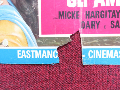 THE LOVES OF HERCULES - A ITALIAN FOTOBUSTA POSTER JAYNE MANSFIELD 1960 Rendezvous Cinema Movie posters