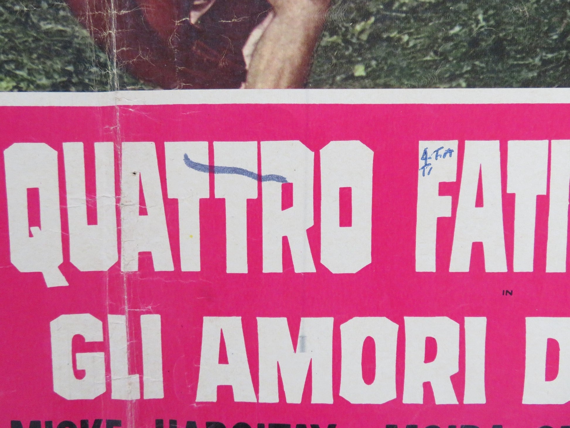 THE LOVES OF HERCULES - A ITALIAN FOTOBUSTA POSTER JAYNE MANSFIELD 1960 Rendezvous Cinema Movie posters