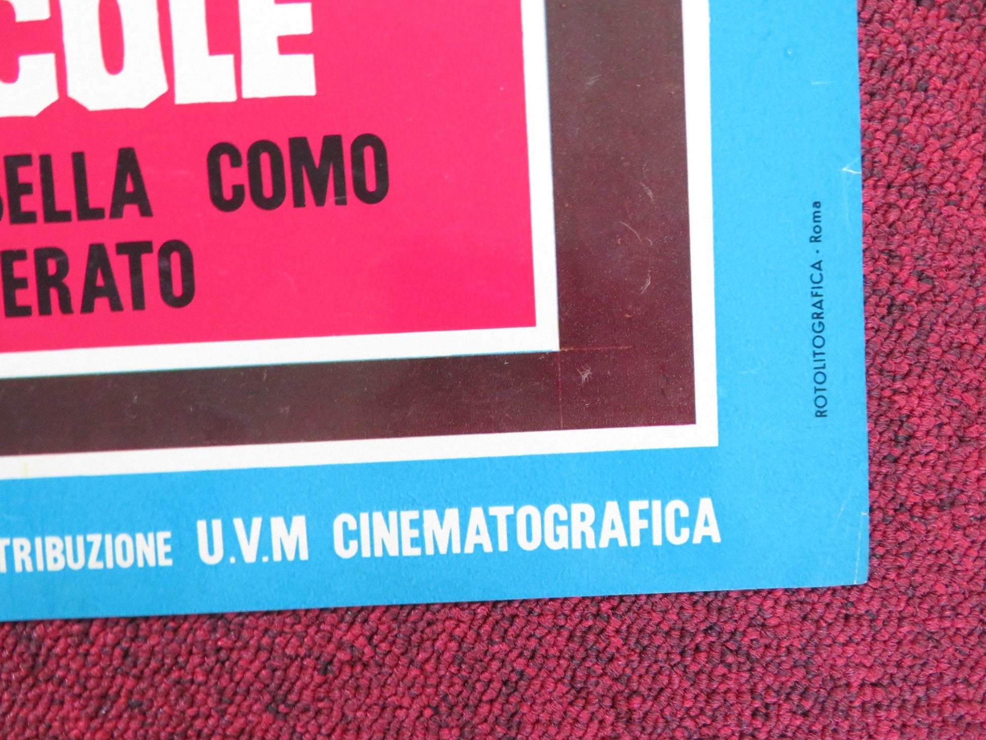 THE LOVES OF HERCULES - D ITALIAN FOTOBUSTA POSTER JAYNE MANSFIELD 1960 Rendezvous Cinema Movie posters