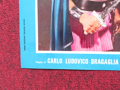 THE LOVES OF HERCULES - D ITALIAN FOTOBUSTA POSTER JAYNE MANSFIELD 1960 Rendezvous Cinema Movie posters