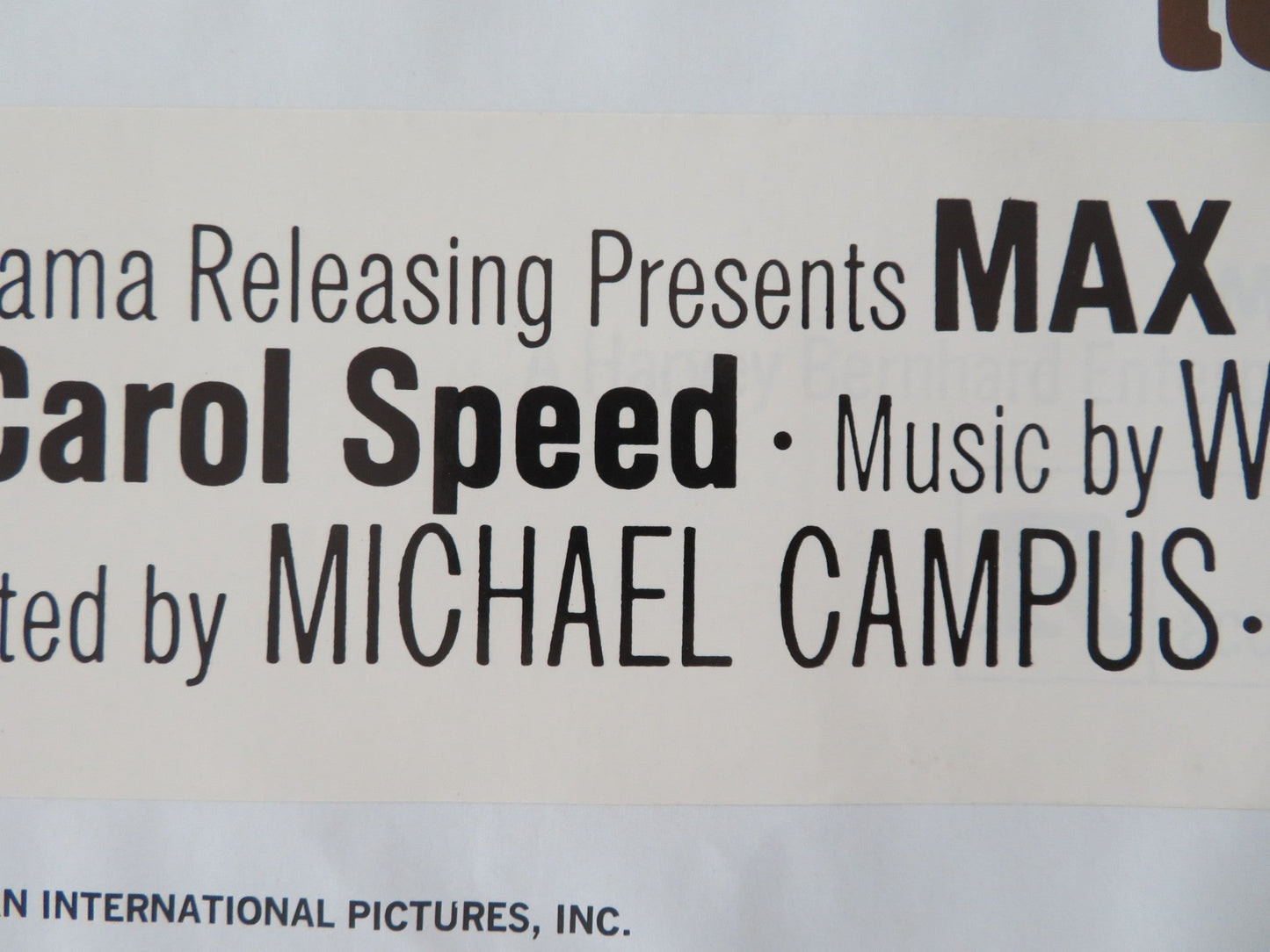 THE MACK FOLDED US ONE SHEET POSTER MAX JULIEN RICHARD PRYOR 1977 Movie posters