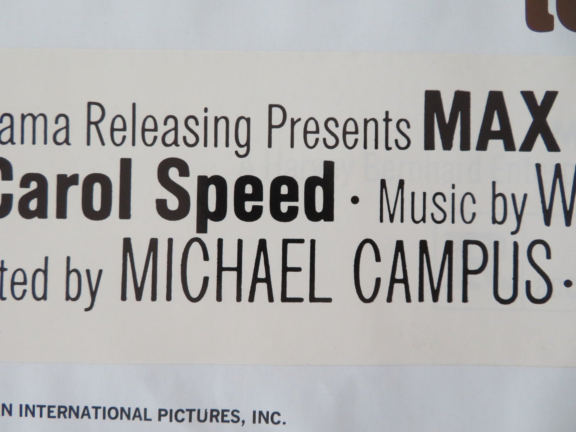 THE MACK FOLDED US ONE SHEET POSTER MAX JULIEN RICHARD PRYOR 1977 Movie posters