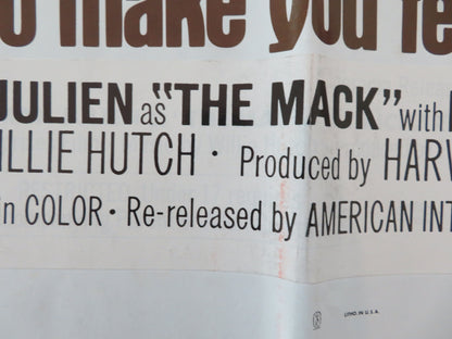 The Mack Folded US One Sheet Poster Richard Pryor Max Julien 1977 Movie posters