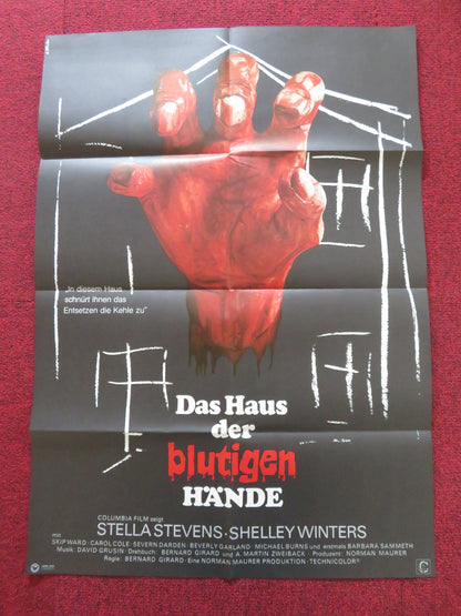 THE MAD ROOM GERMAN A1 POSTER FOLDED STELLA STEVENS SHELLEY WINTERS 1969 Rendezvous Cinema Movie posters