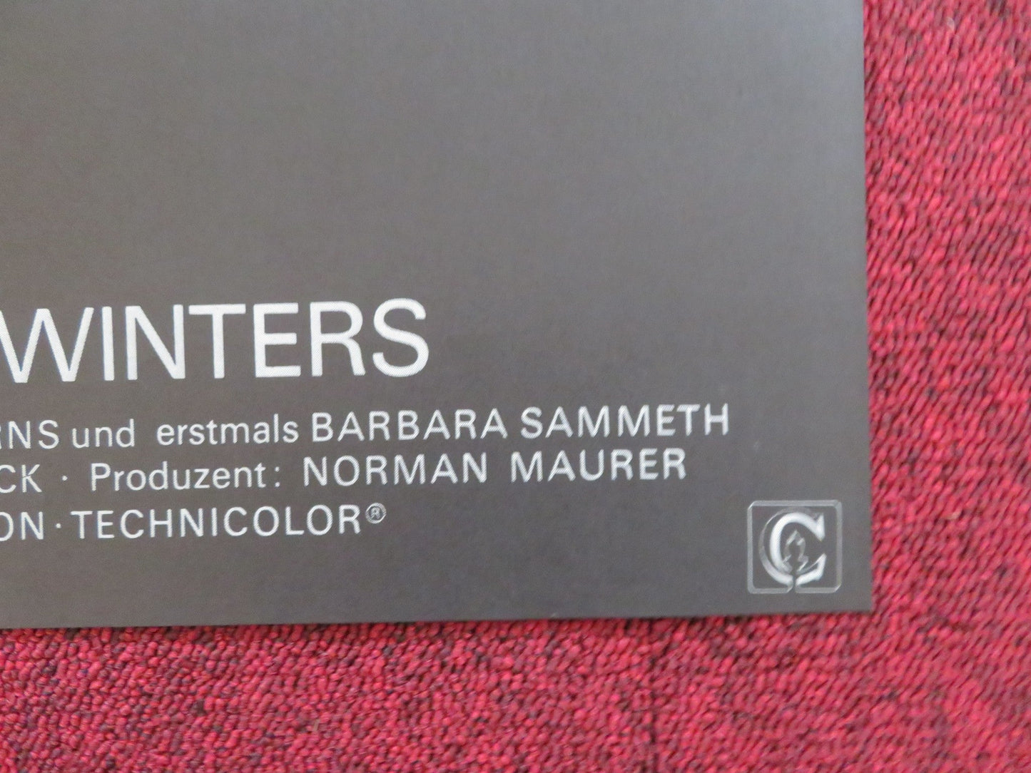 THE MAD ROOM GERMAN A1 POSTER FOLDED STELLA STEVENS SHELLEY WINTERS 1969 Rendezvous Cinema Movie posters