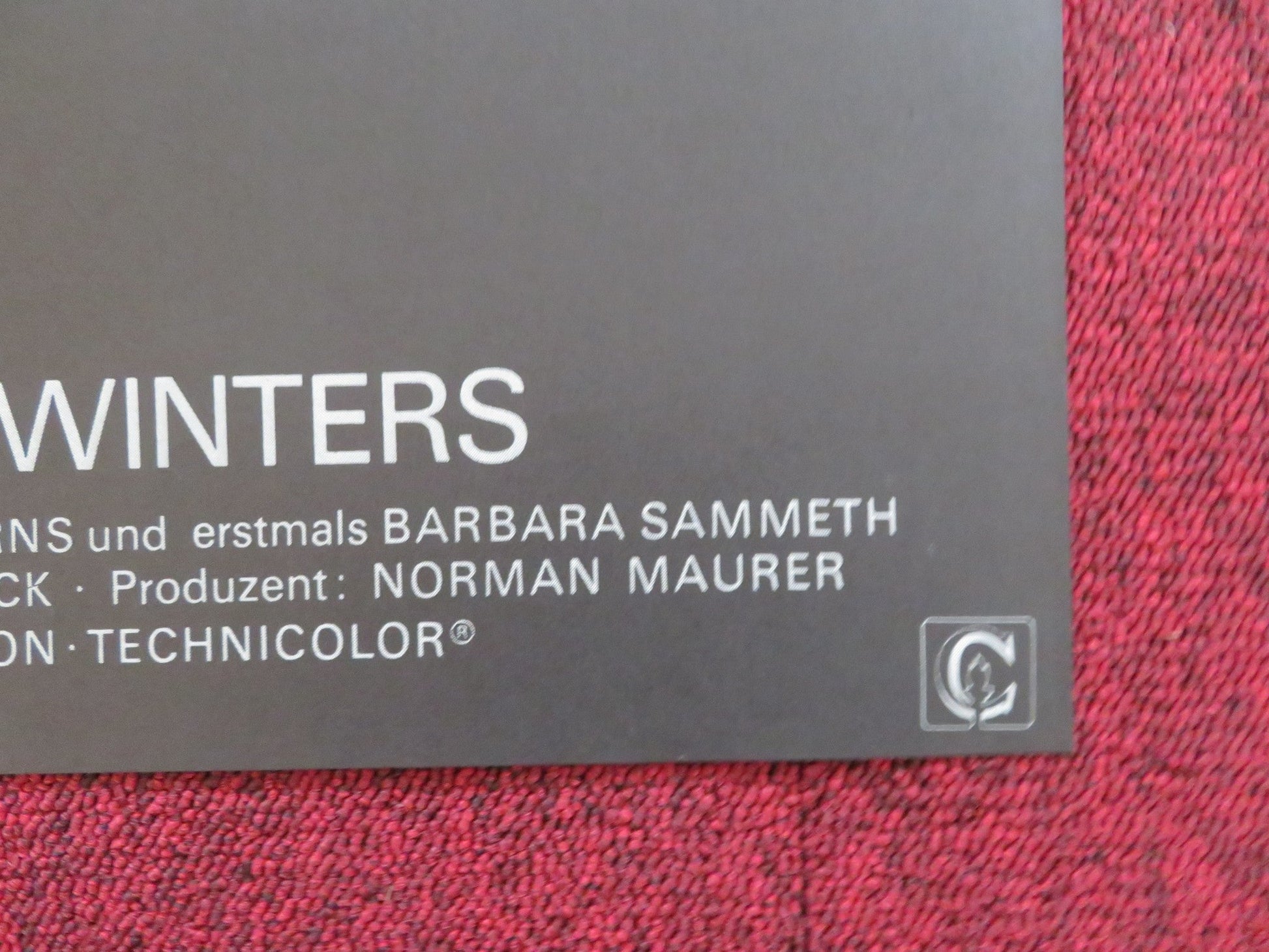 THE MAD ROOM GERMAN A1 POSTER FOLDED STELLA STEVENS SHELLEY WINTERS 1969 Rendezvous Cinema Movie posters