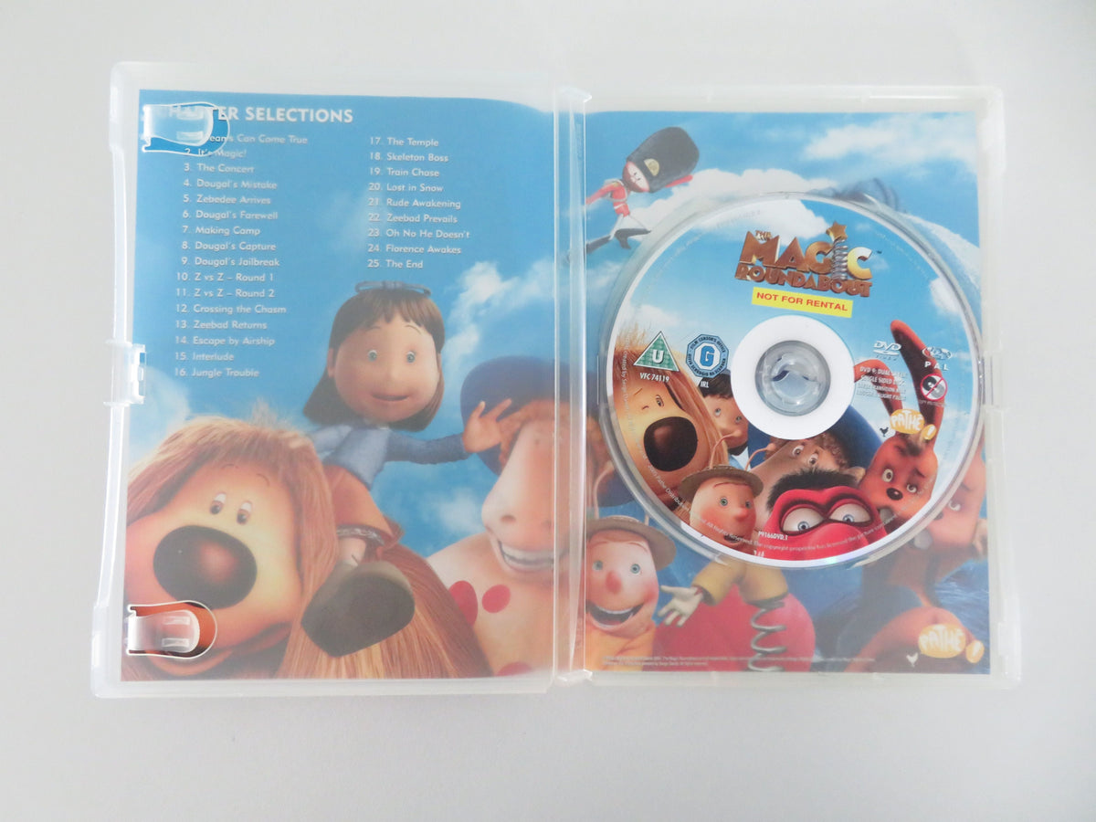 The Magic Roundabout (DVD) Dave Borthwick, Jean Duval 2004 Region 2 Movie posters