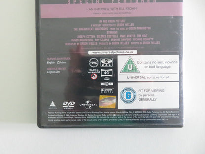 THE MAGNIFICENT AMBERSONS (DVD) JOSEPH COTTEN DOLORES COSTELLO 1942 REGION 2 Movie posters