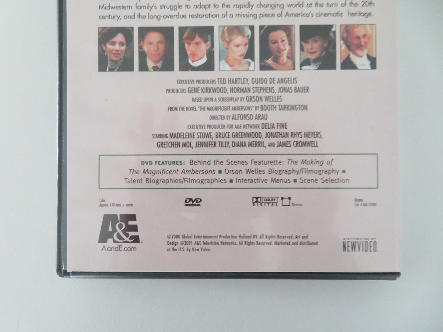 The Magnificent Ambersons (DVD) Madeleine Stowe Bruce Greenwood 2001 Region 1 Movie posters