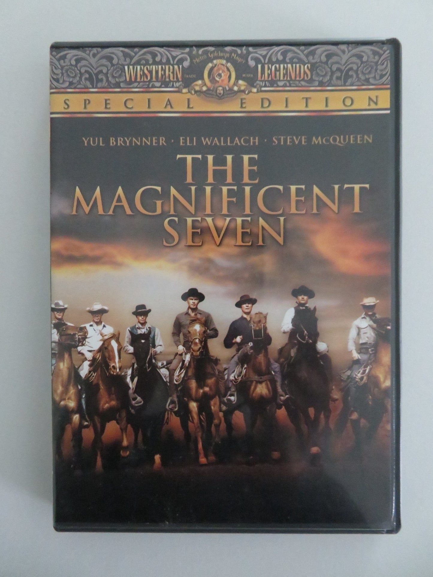 THE MAGNIFICENT SEVEN - SPECIAL EDITION (DVD) YUL BRYNNER 1960 REGION 1 Movie posters