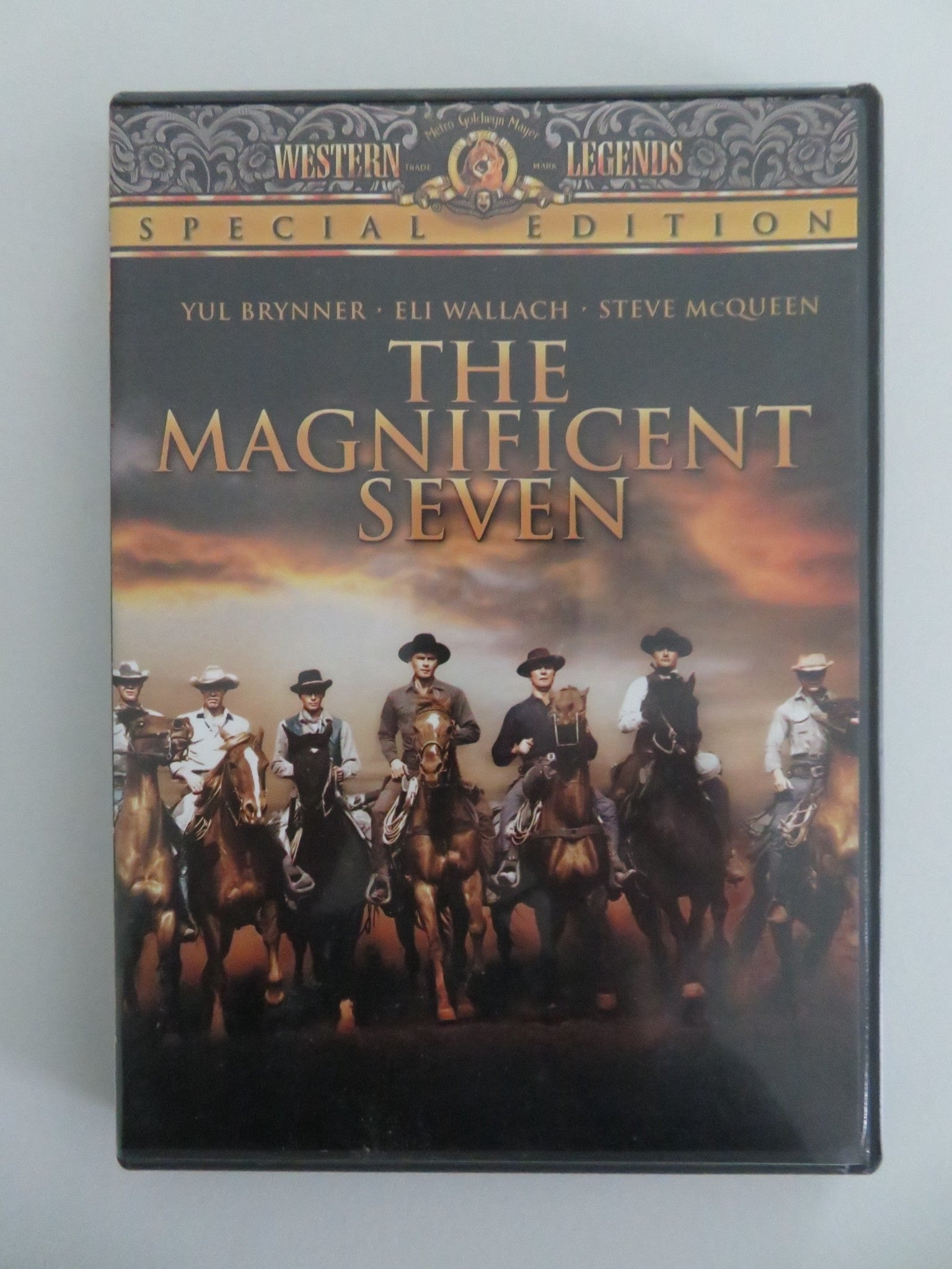 THE MAGNIFICENT SEVEN - SPECIAL EDITION (DVD) YUL BRYNNER 1960 REGION 1 Movie posters