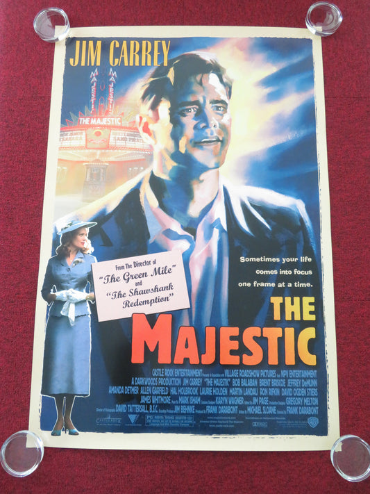 The Majestic US One Sheet Rolled Poster Jim Carrey Martin Landau 2001 Movie posters