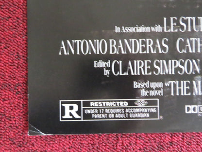 THE MAMBO KINGS - B FOLDED US ONE SHEET POSTER PABLO CALOGERO SCOTT COHEN 1992 Rendezvous Cinema Movie posters