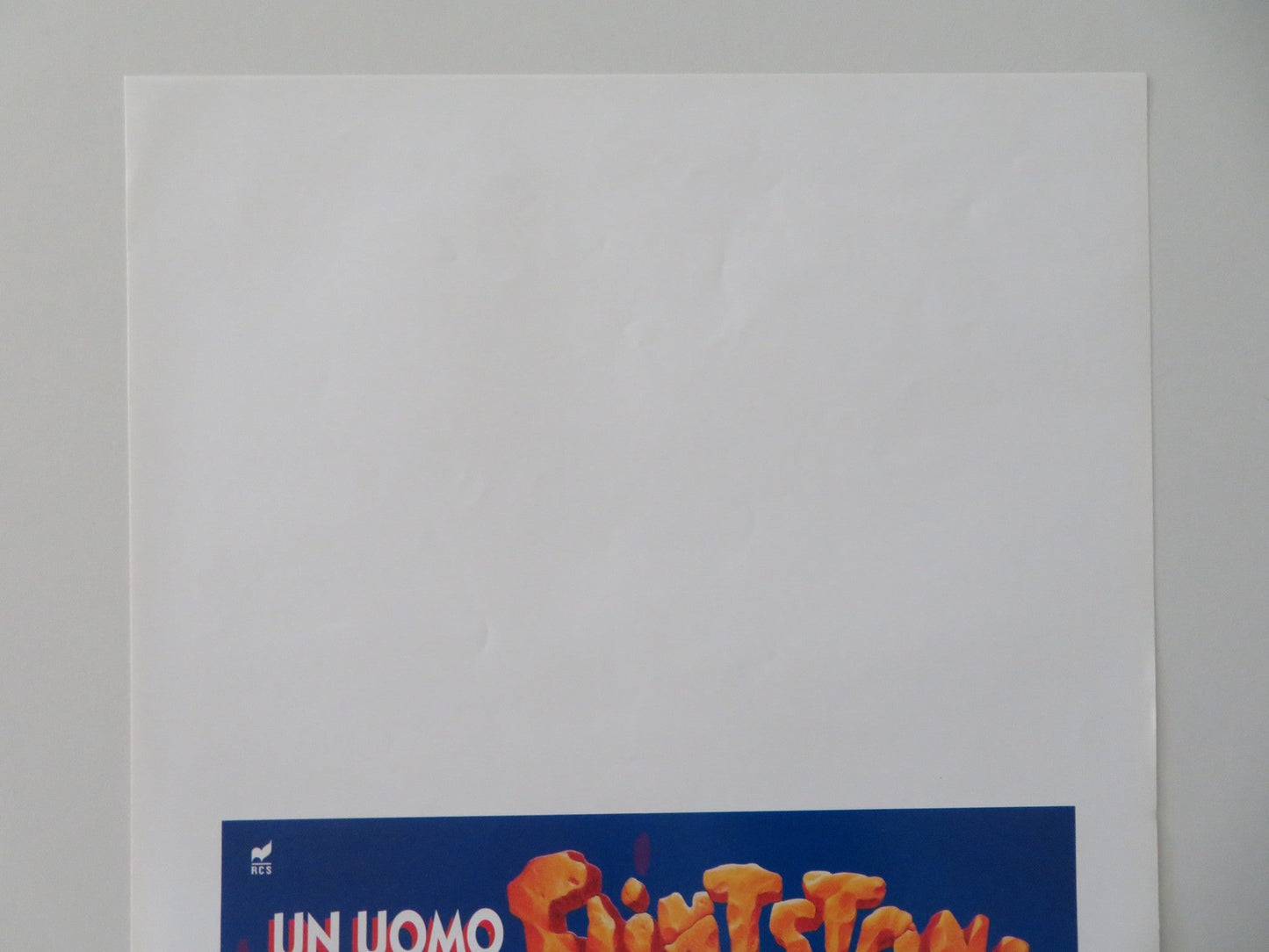 THE MAN CALLED FLINTSTONE ITALIAN LOCANDINA POSTER ALAN REED MEL BLANC R1995 Movie posters