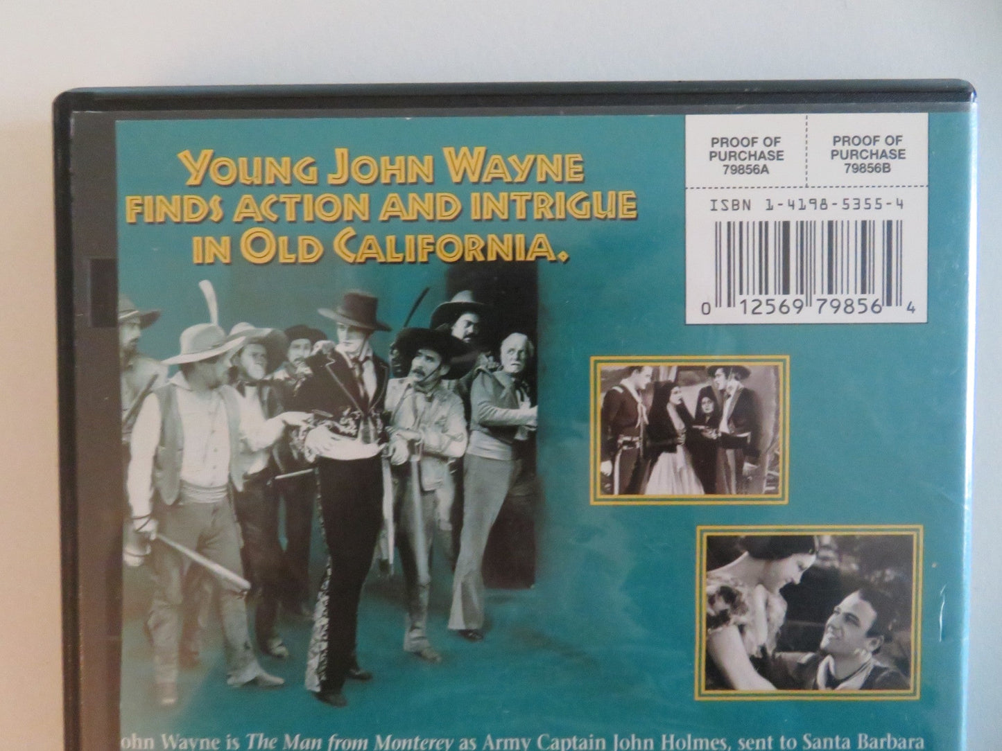 THE MAN FROM MONTEREY (DVD) JOHN WAYNE DUKE RUTH HALL 1933 REGION 1 Movie posters