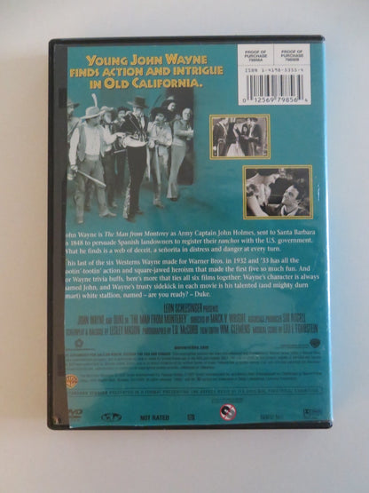 THE MAN FROM MONTEREY (DVD) JOHN WAYNE DUKE RUTH HALL 1933 REGION 1 Movie posters