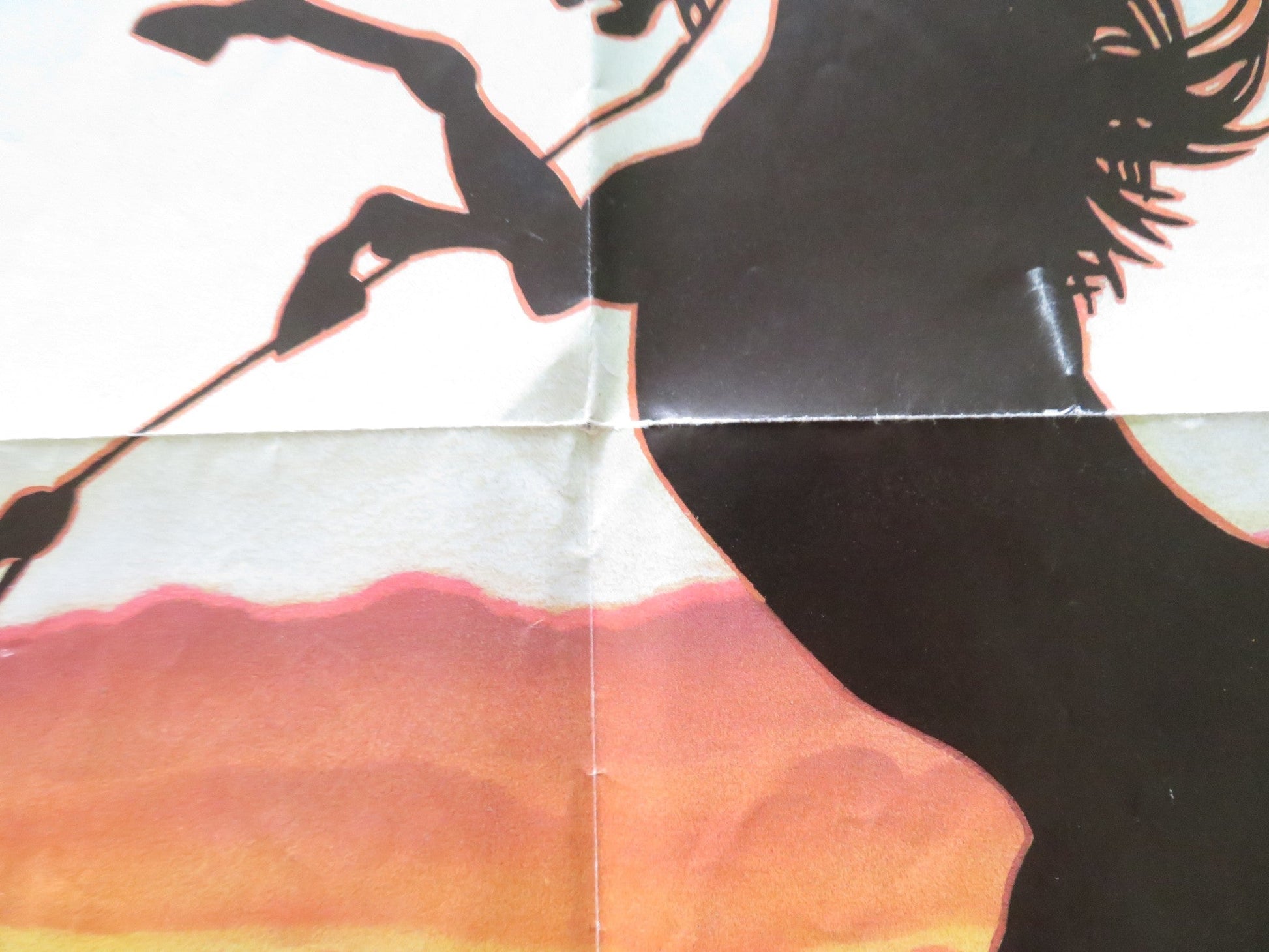 THE MAN FROM SNOWY RIVER FOLDED US ONE SHEET POSTER KIRK DOUGLAS T. DONOVAN 1982 Rendezvous Cinema Movie posters