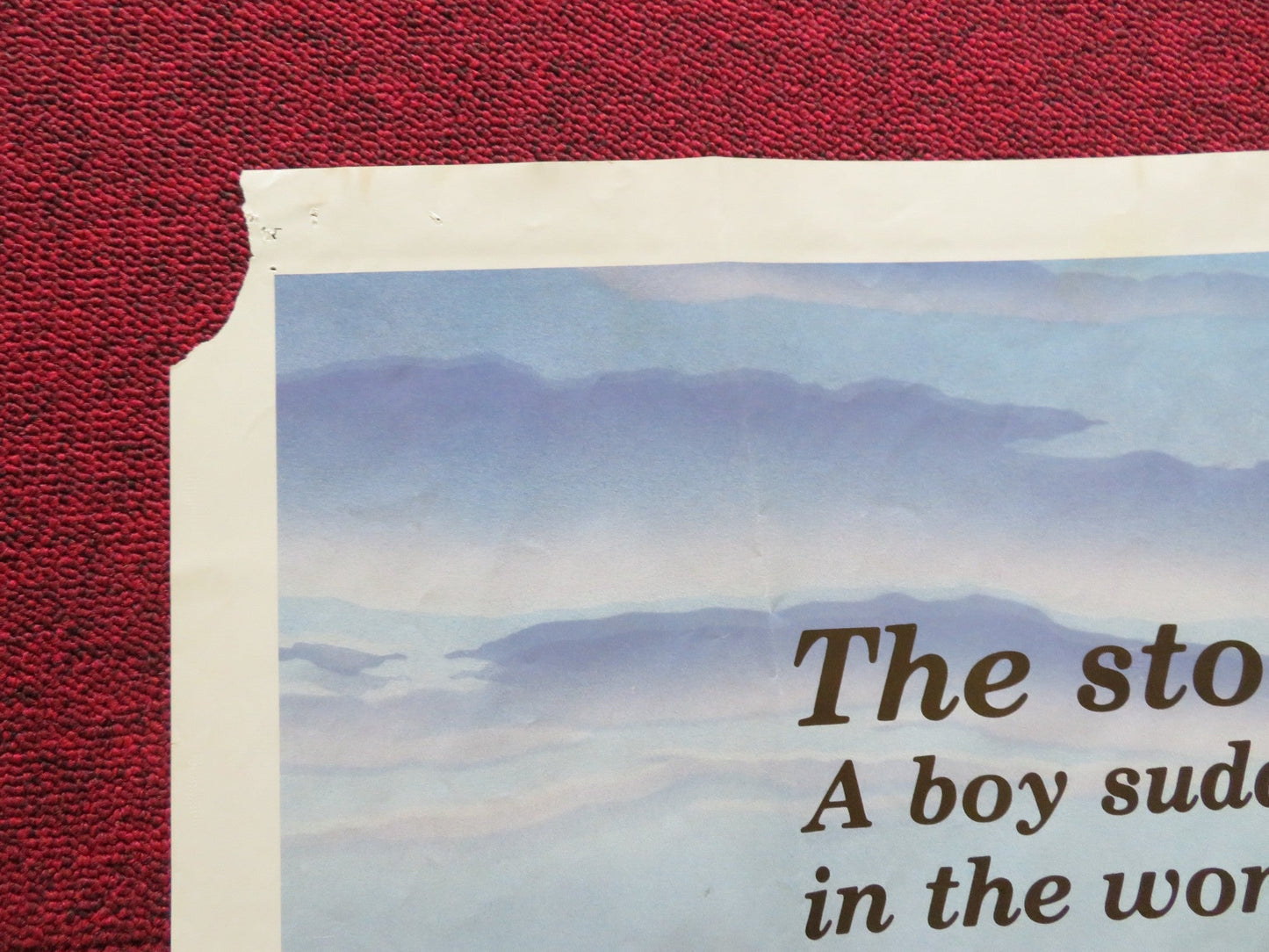 THE MAN FROM SNOWY RIVER FOLDED US ONE SHEET POSTER KIRK DOUGLAS T. DONOVAN 1982 Rendezvous Cinema Movie posters