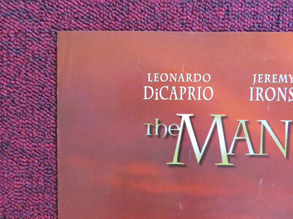 THE MAN IN THE IRON MASK VHS VIDEO POSTER LEONARDO DICAPRIO JEREMY IRONS 1998 Rendezvous Cinema Movie posters