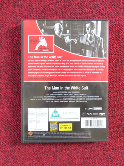 THE MAN IN THE WHITE SUIT (DVD) ALEC GUINNESS JOAN GREENWOOD 1951 REGION 2 Rendezvous Cinema Movie posters