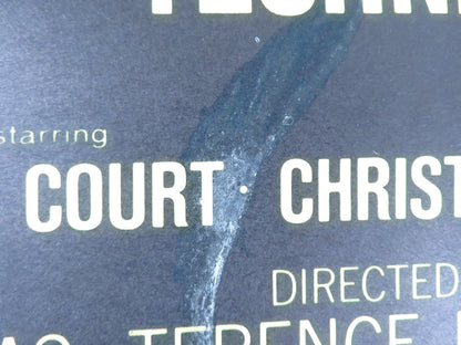 THE MAN WHO COULD CHEAT DEATH FOLDED US ONE SHEET POSTER HAMMER A. DIFFRING 1959 Rendezvous Cinema Movie posters