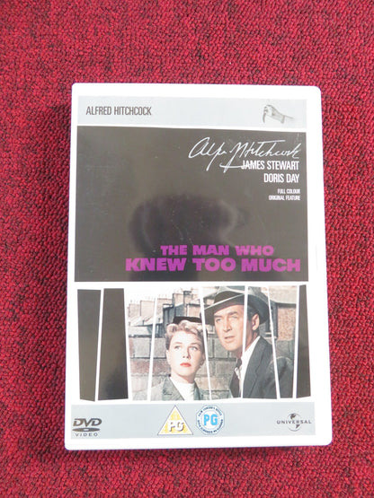THE MAN WHO KNEW TOO MUCH (DVD) JAMES STEWART DORIS DAY 1956 REGION 2, 4 Rendezvous Cinema Movie posters